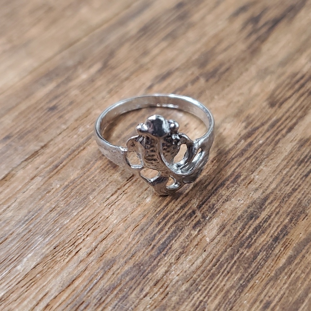 Size 6 R705‎ climbing rose ring - Picture 2 of 2